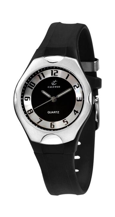 MONTRE CALYPSO HOMME 3 AIGUILLES NOIR GRIS